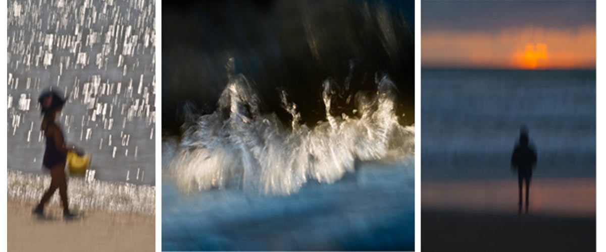 Impressionist vision of a beach